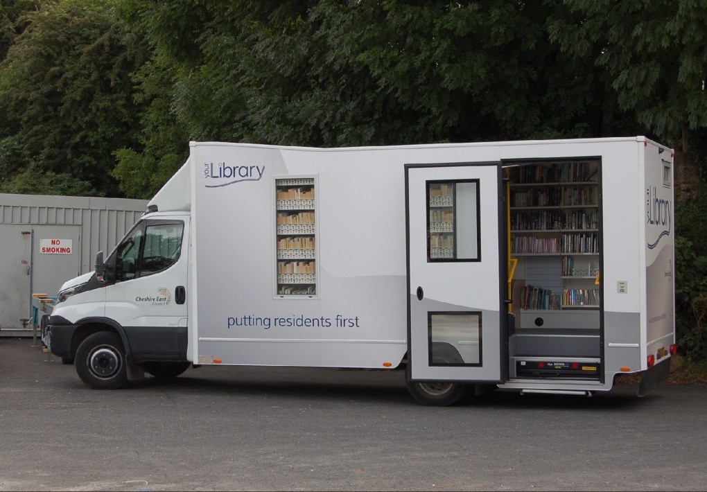 mobile library vans for sale