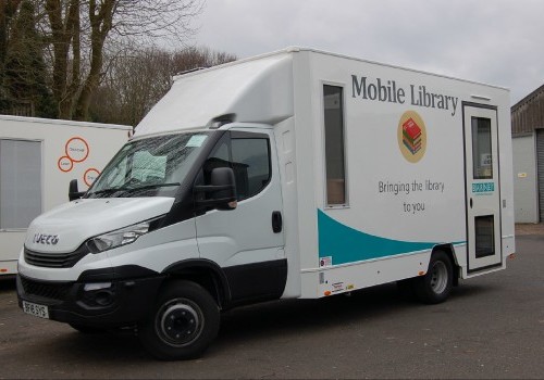 mobile library vans for sale